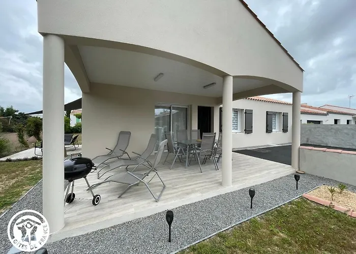 بيت للعطل Maison Neuve En Vendee, 3 Chambres, Proche Veloroute Et Ocean, Wifi, Terrasses, Inclus. - Fr-1-426-542 بوفوار سور مير